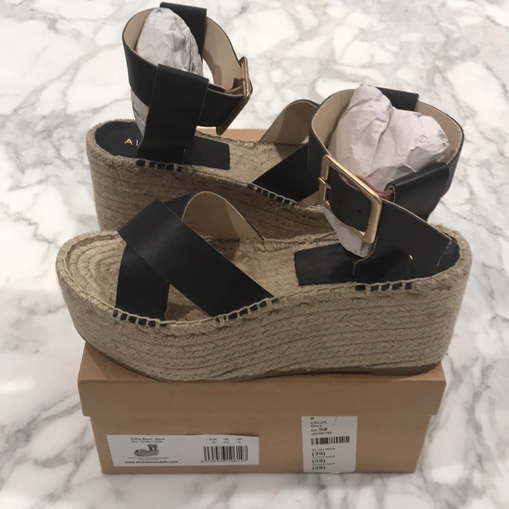 Alohas Kailua Platform Wedge Espadrille